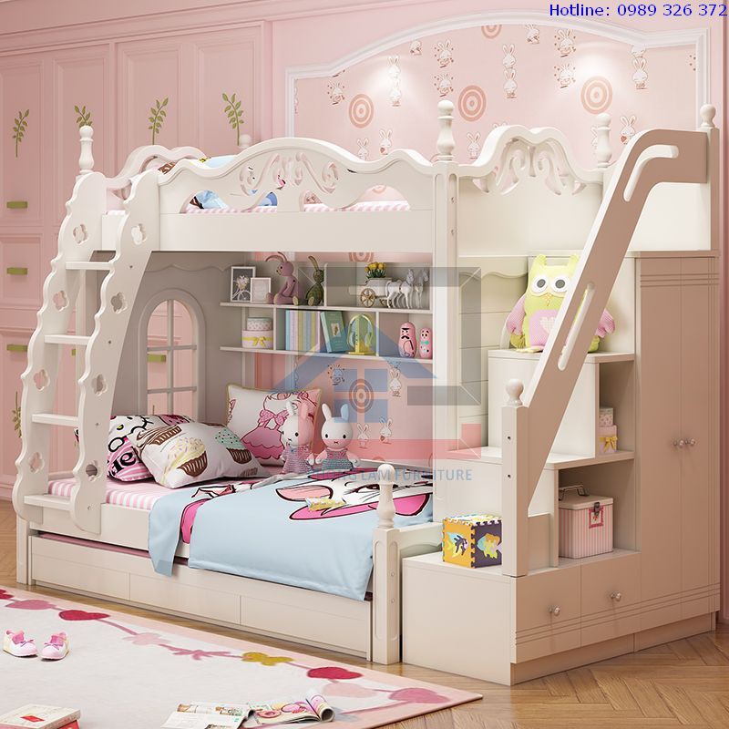 Giường 2 tầng cho bé