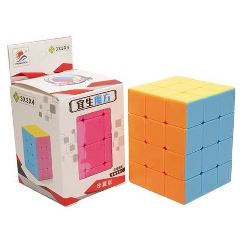Rubik YiSheng 3x3x4 Cuboid - Rubik Biến Thể 6 Mặt.