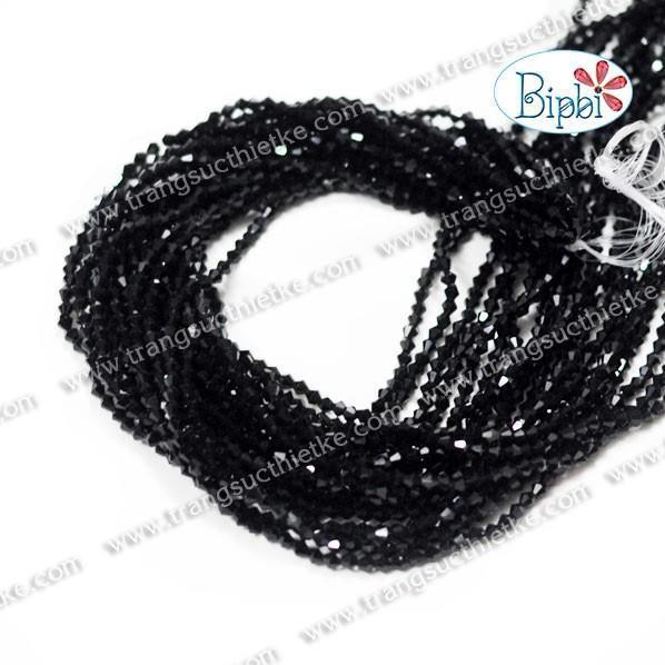 Combo 10 dây pha lê TQ màu đen
