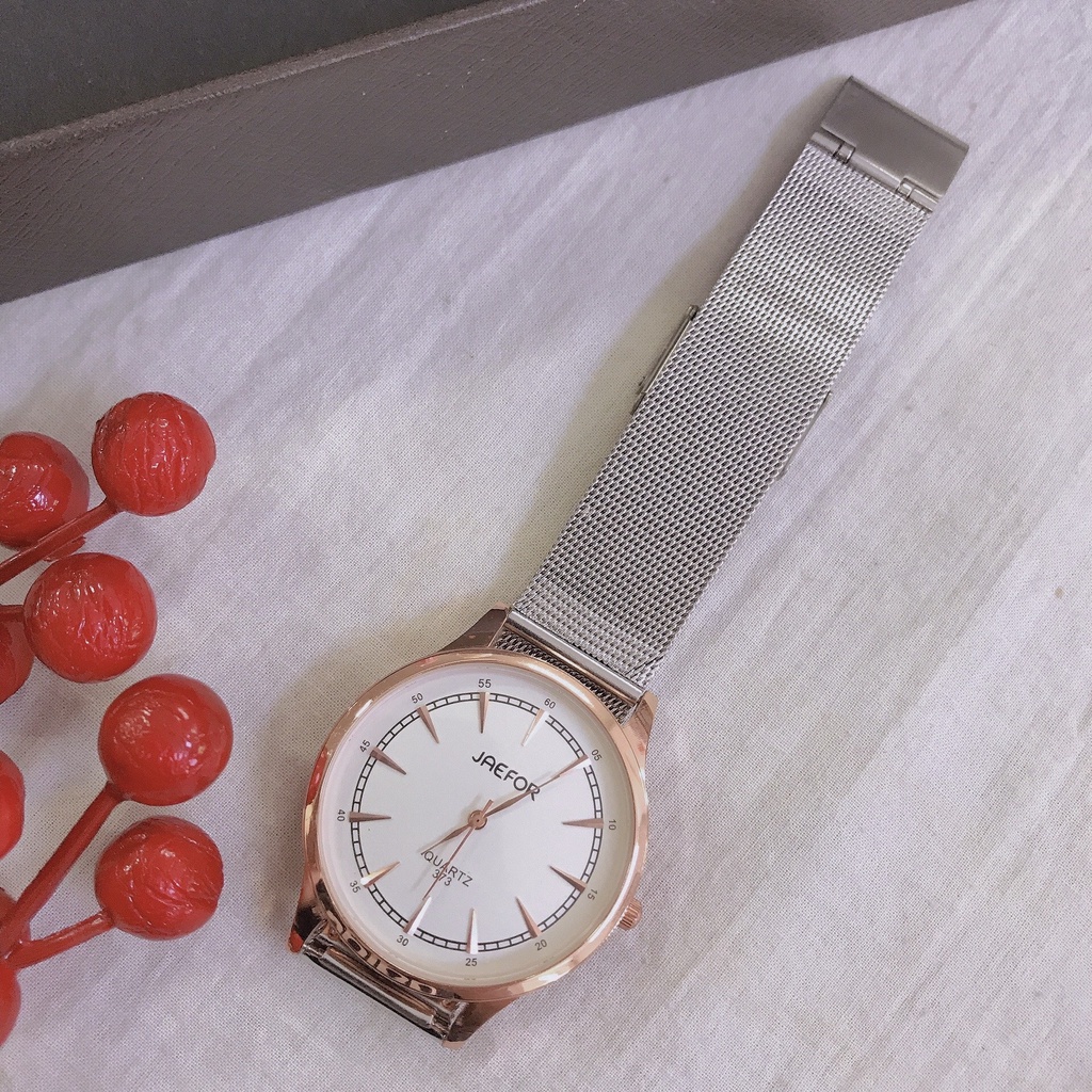 Đồng hồ nam Jaefor chất liệu dây lưới | BigBuy360 - bigbuy360.vn
