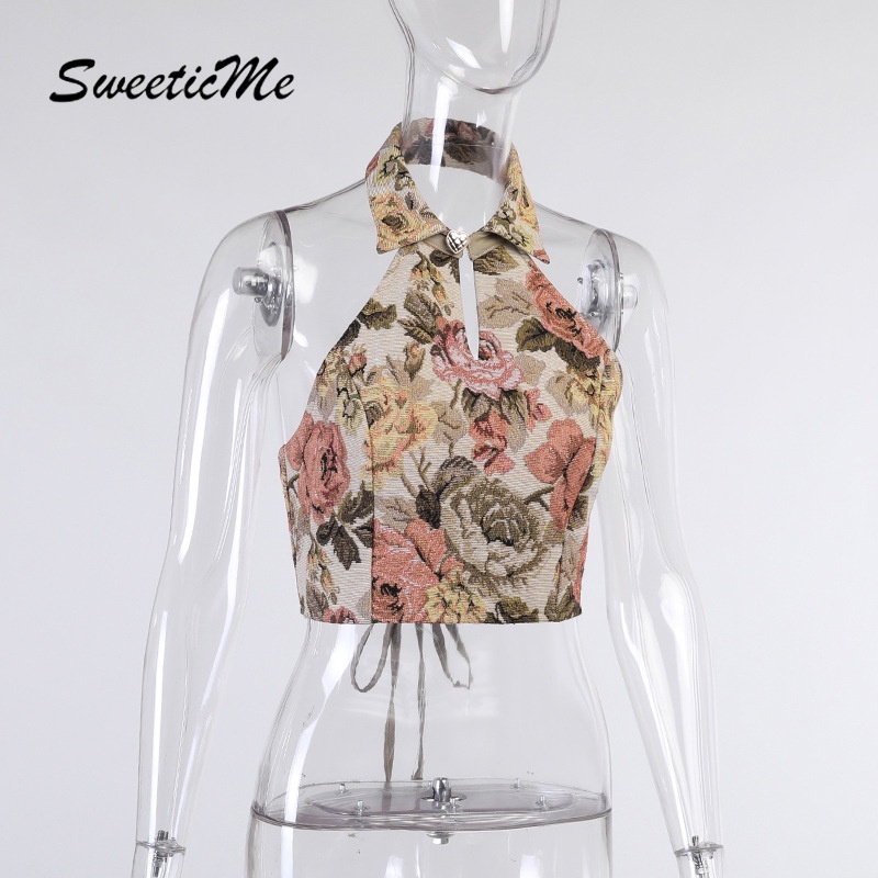 Áo Nữ Không Tay Hở Vai Họa Tiết Kẻ Ô Vuông Thời Trang Mới | BigBuy360 - bigbuy360.vn