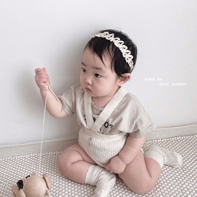 Quần yếm cho bé phong cách Hàn Quốc chất thun tăm nhiều màu Michi Closet