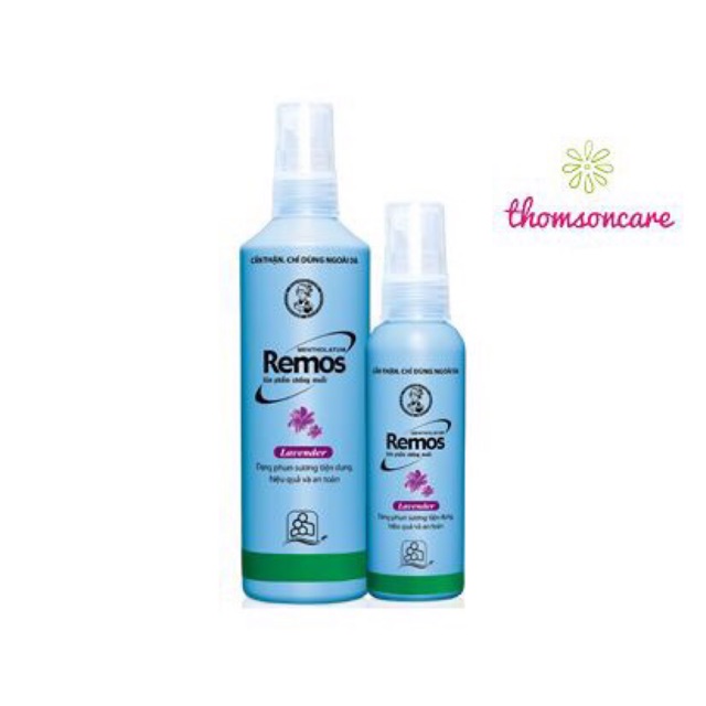 Xịt chống muỗi Remos metholatum 60ml