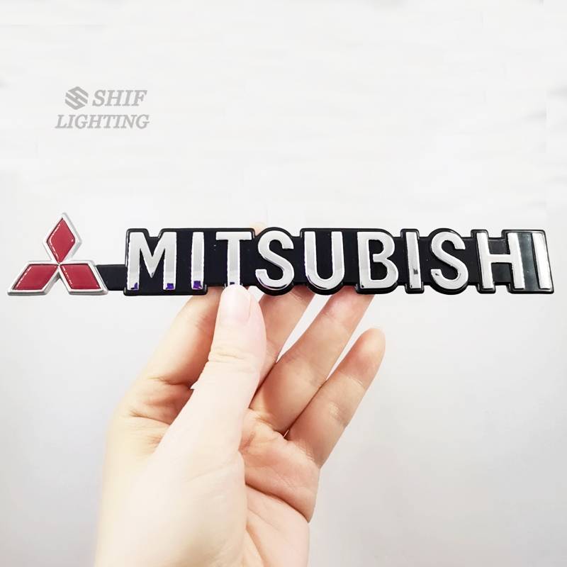 1 Logo Dán Trang Trí Cho Xe Mitsubishi