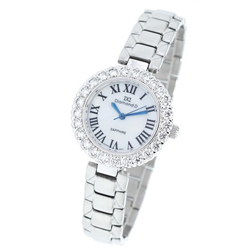 Đồng hồ nữ Diamond D DM63055 - Size mặt 28 mm