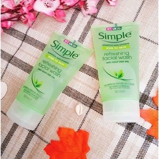 Combo 2 tuýp Sữa rửa mặt Simple