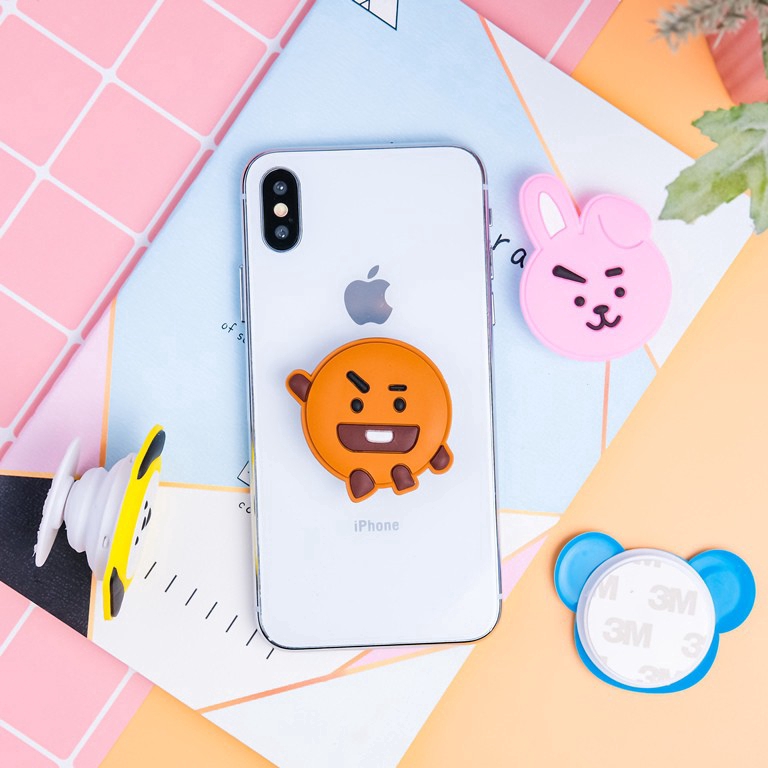 Giá đỡ họa tiết BTS BT21 dành cho điện thoại