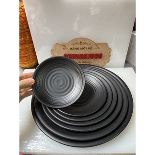 Đĩa Tròn Melamine 15cm