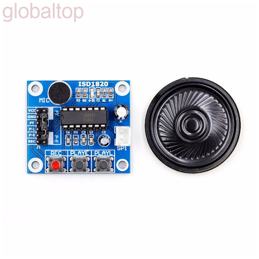 Mô đun ghi âm giọng nói kèm micro 0.5W chuyên dụng