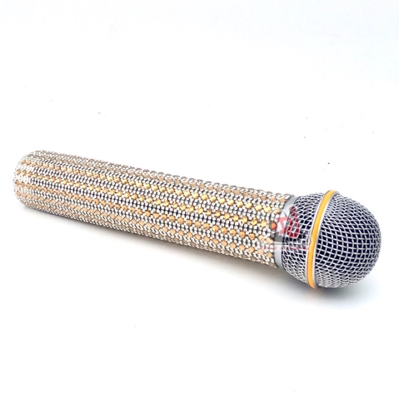 Áo bọc tay mic, vỏ micro kim tuyến, microphone karaoke