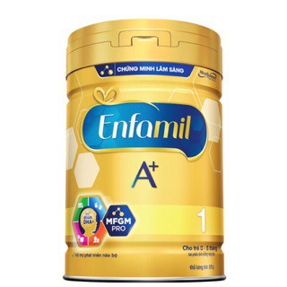 Sữa bột Enfamil A+ 1 DHA+ và MFGM Pro 870g