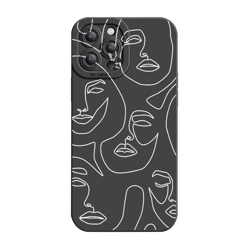 Ốp Điện Thoại Cạnh Vuông In Hình Nghệ Thuật Cho OPPO A16 A15 A16E A16k A95 Reno6 Z 5G A94 A54 A74 4G A53 A76 A96 4G A12 A5S A7