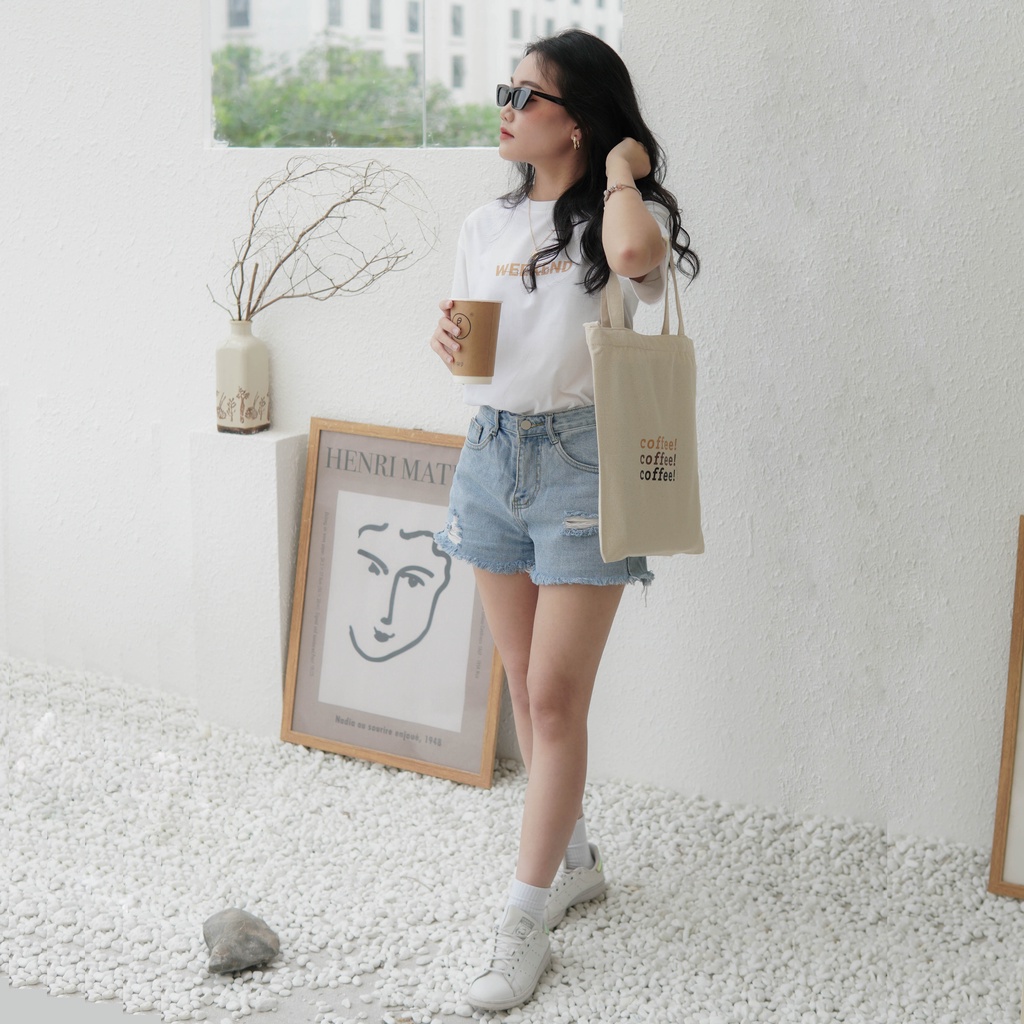 Áo phông cotton 100% By Maru Coffee | Đồ đôi