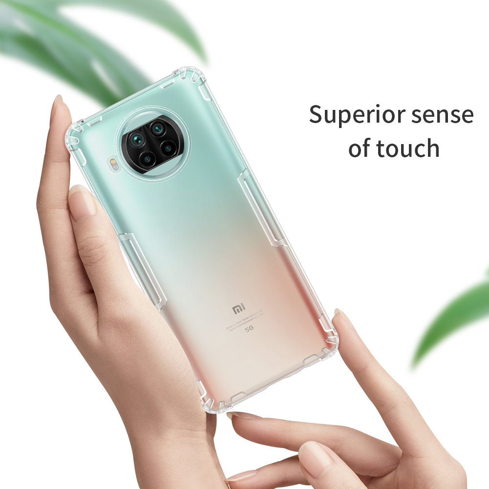 Ốp Điện Thoại NILLKIN Silicon Mềm TPU Tự Nhiên Trong Suốt Siêu Mỏng Chống Sốc Cho XIAOMI MI 10T LITE