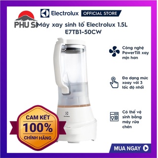 Mua  Mã ELHA22 giảm 5% đơn 300K  Máy xay sinh tố Electrolux E7TB1-50CW 1.5L