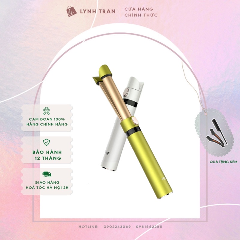 Máy uốn xoăn rút gọn bỏ túi 3in1 Pritech®️