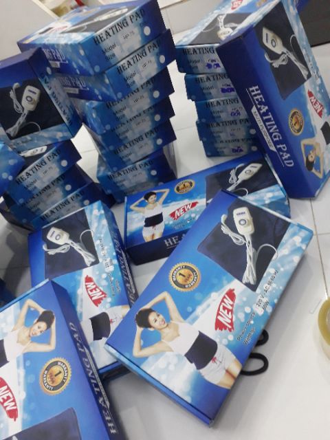 Đai quấn nóng giảm mỡ bụng Heating Pad