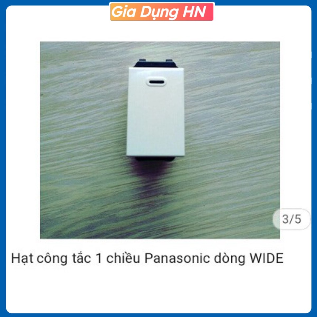 Công tắc 1 chiều Panasonic Wide WEV5001SW 5.0.HÒA PHÁT