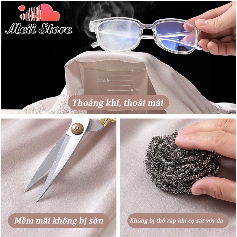 Quần đùi nữ mặc nhà bigsize, mặc trong váy, quần ngủ chất lụa sation cạp chun mềm chất đẹp - Meii