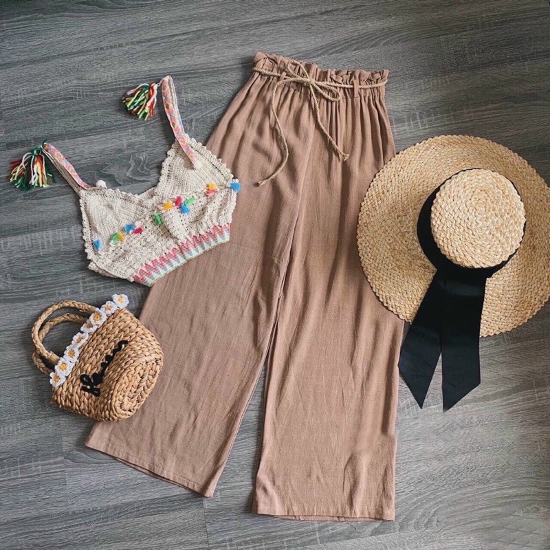 Áo bikini đan len thổ cẩm mùa hè🪴🪴🪴n