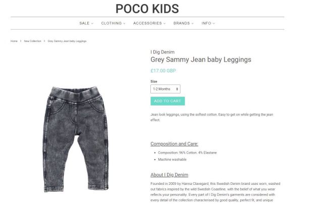 QUẦN TREGGING BABY POCO