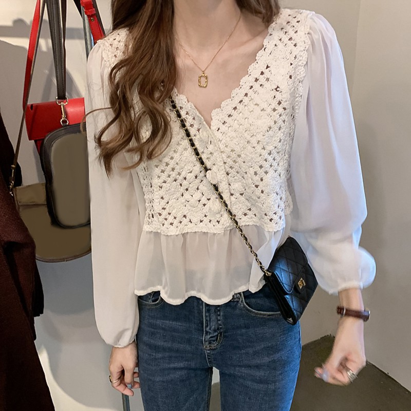 Áo dệt kim tay dài phong cách hợp thời trang cho nữ | BigBuy360 - bigbuy360.vn