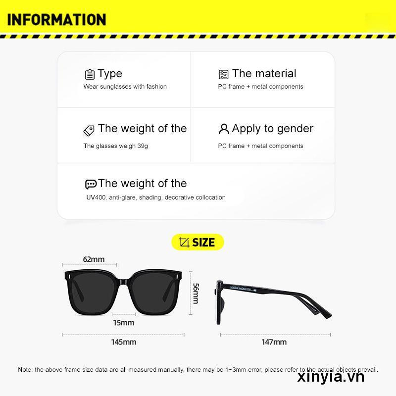 Kính râm phong cách Hàn Quốc sành điệu dành cho nữ