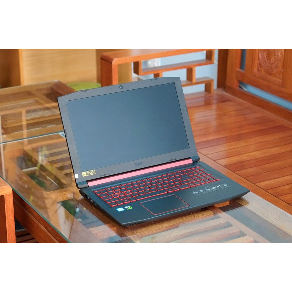 Laptop Xách Tay  Acer Nitro 5 "AN515-52" (Core I7-8750H 12CPU, Ram 8GB, SSD 256GB, VGA GeForce GTX 1