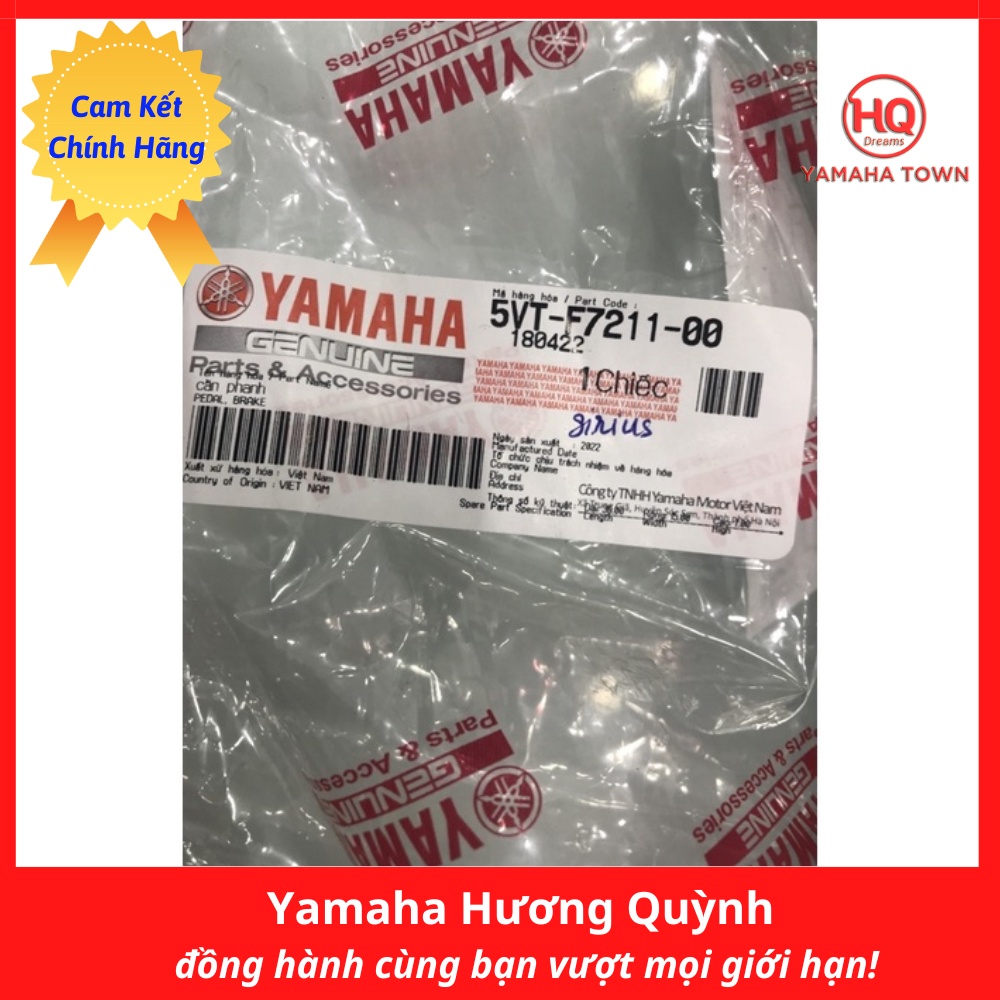 Cần Phanh chính hãng Yamaha dùng cho xe Sirius - Yamaha town Hương Quỳnh