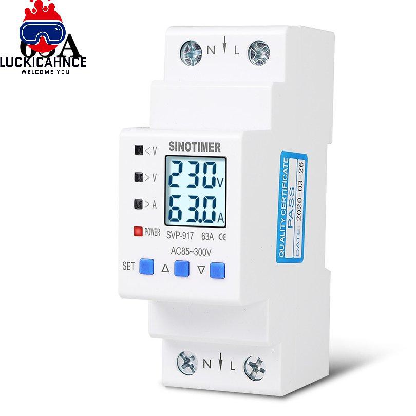 Công Tắc Hẹn Giờ SINOTIMER SVP-917 85-300V Bảo Vệ Điện Áp Và Dưới Điện Áp