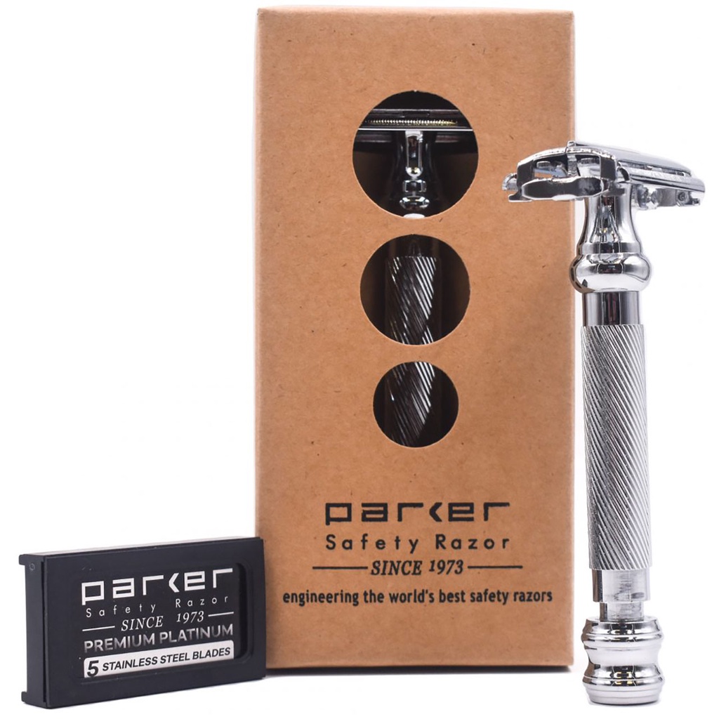 Dao Cạo Râu Parker 99R Safety Razor Butterfly Open