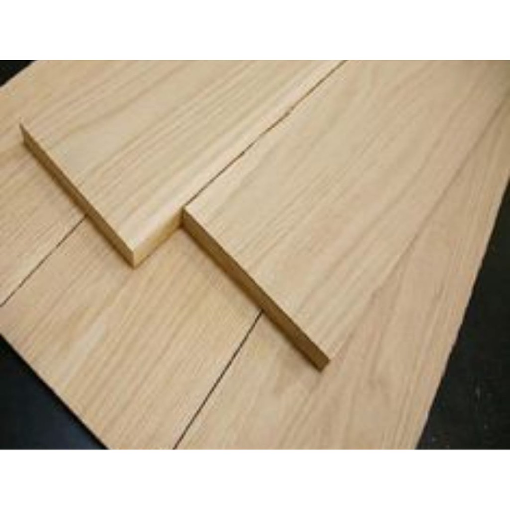 Combo 5 Thanh gỗ rộng 10 cm , dài 100cm, dày 1,5 cm [gỗ Sồi, Gỗ Xoan, Gỗ Tần Bì ( Ash) ][ gỗ xẻ sấy]