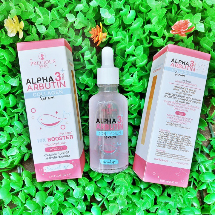 Serum làm trắng dưỡng da Alpha Arbutin Collagen 3 Plus – LQ381