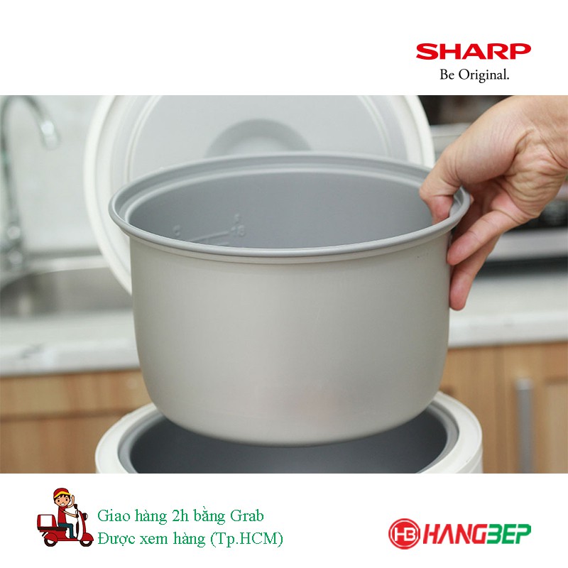 Nồi cơm điện Sharp 1.8 lít KS-N181ETV/KS-N182ETV/KS-N192ETV - Mới 100%, Chính hãng Sharp, SX Thái Lan, BH 1 năm