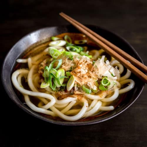 Mỳ Udon Katsuo Pulmuone gói 466g 2 phần ăn