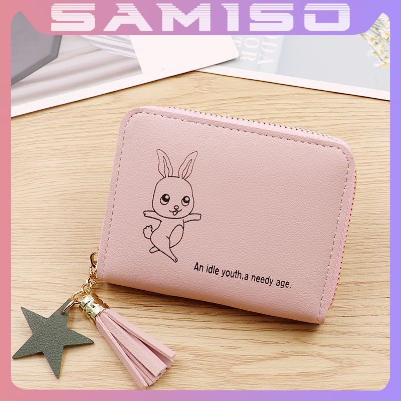 Ví nữ ngắn đẹp cầm tay mini nhỏ gọn bỏ túi nhiều ngăn dễ thương NG37 | BigBuy360 - bigbuy360.vn