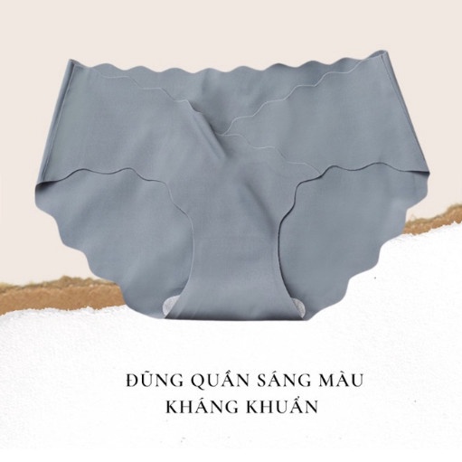 Quần Lót Bầu Su Lượn Sóng Quần Lót Nữ Không Đường May(không bầu cũng mặc được)