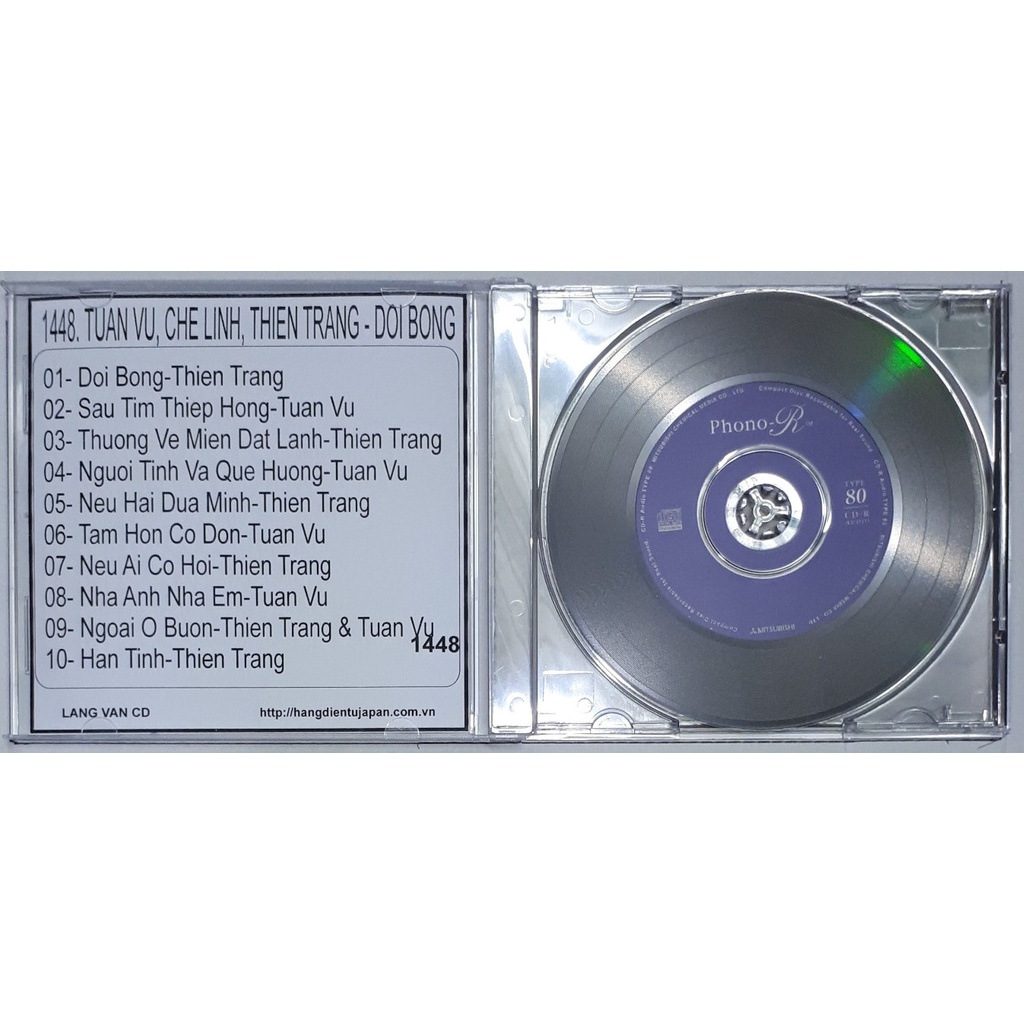 Bộ 7 dĩa ca sĩ thien trang