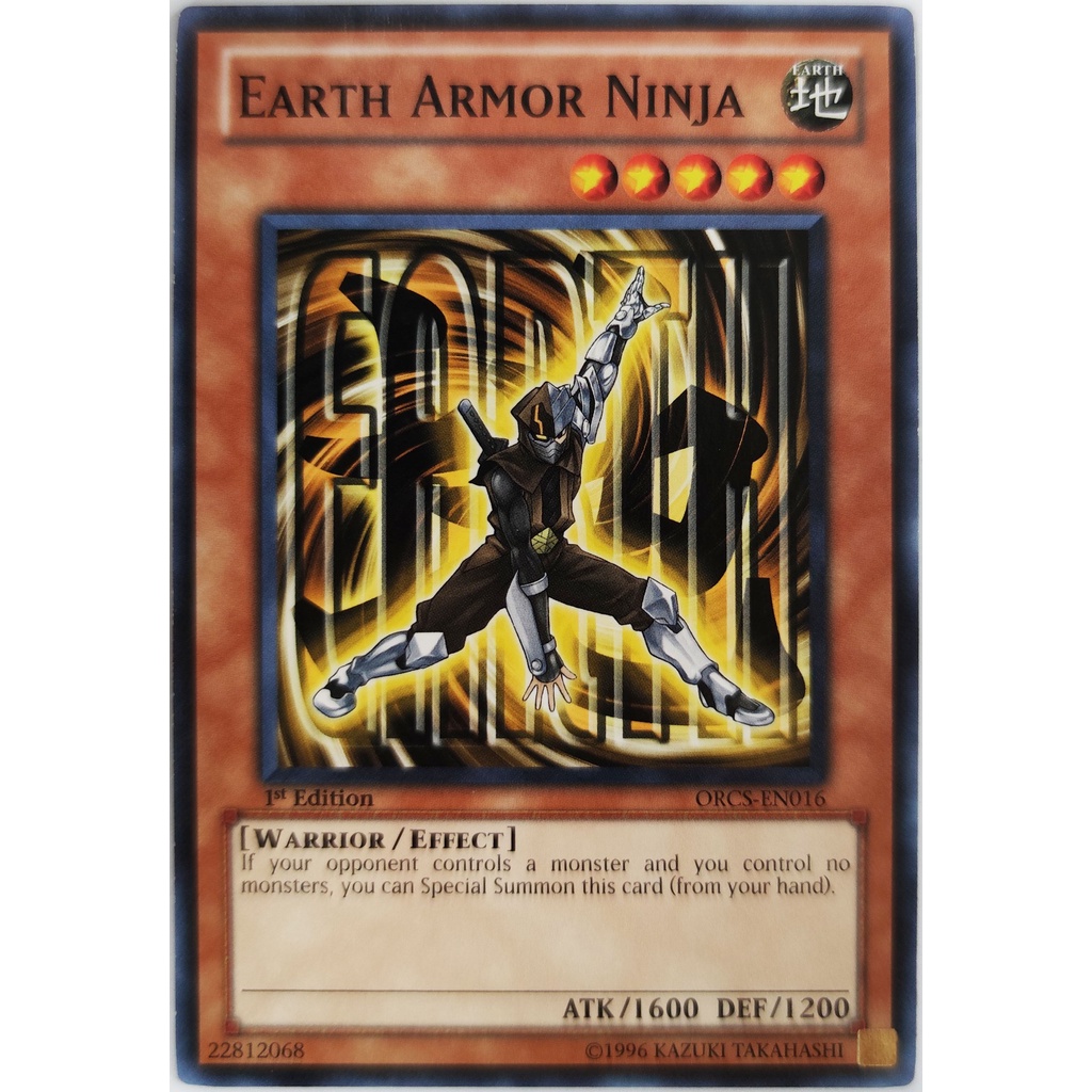 [Thẻ Yugioh] Earth Armor Ninja |EN| Common