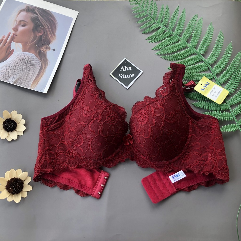 Áo Ngực Ren SaKi Mút Monge Quả Lớn YiOn Underwear SK01