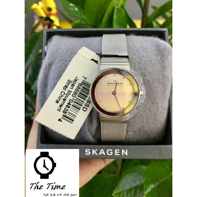 Đồng Hồ Nữ Skagen SK 358SGGD/ SK 358SSSD