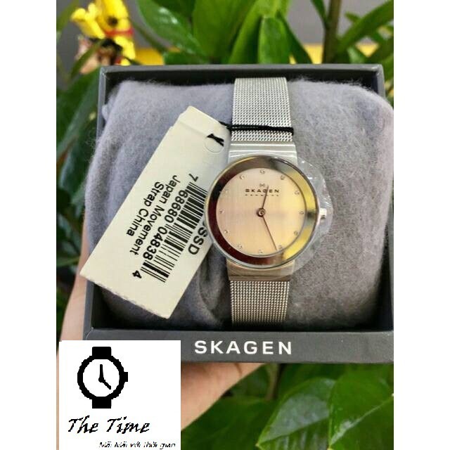 Đồng Hồ Skagen Nữ SK 358SGGD/ SK 358SSSD