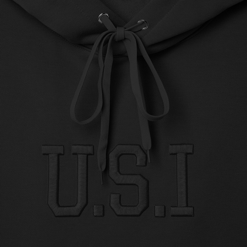 Áo Hoodie Insane® U.S.I Ver 2.0 - màu Đen