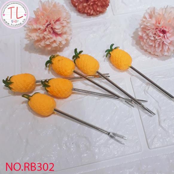 Bộ nĩa ghim trái cây ngộ nghĩnh