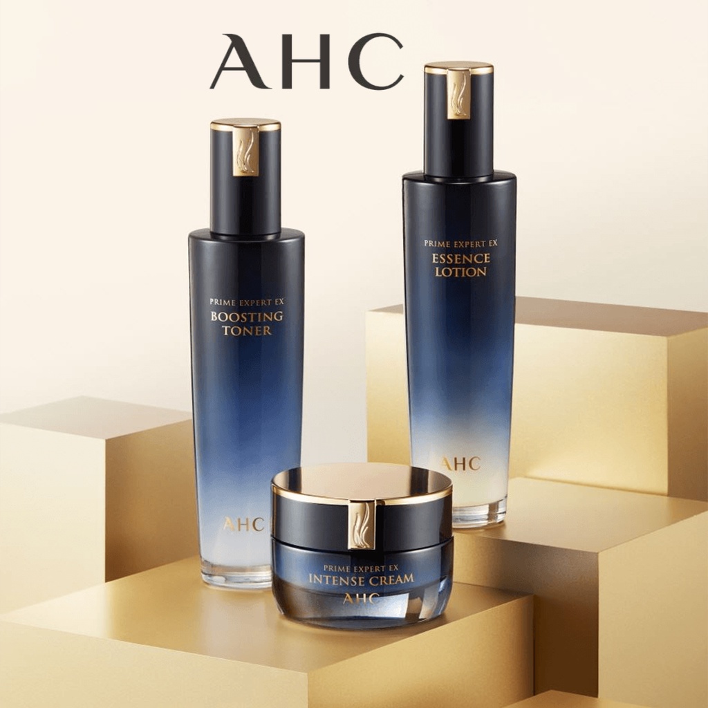 Bộ Mỹ Phẩm Ahc Prime Expert Ex Toner + Tinh Chất + Kem Dưỡng Da