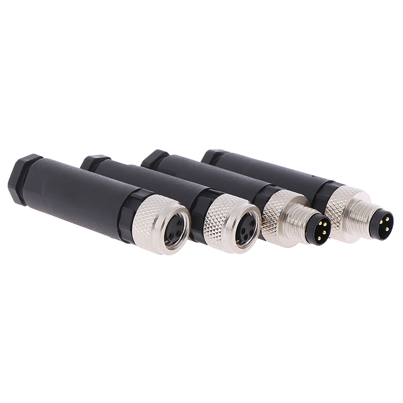 Đầu Nối Cảm Biến 1pc M8 3 / 4 Pin Male / Female 0318 | BigBuy360 - bigbuy360.vn