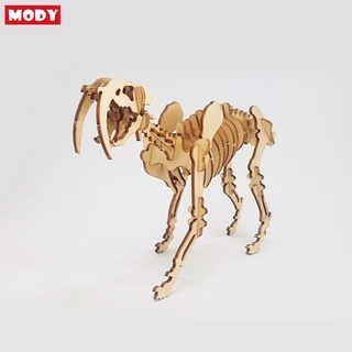 Mô hình lắp ráp 3D hóa thạch hổ răng kiếm Mody M32014