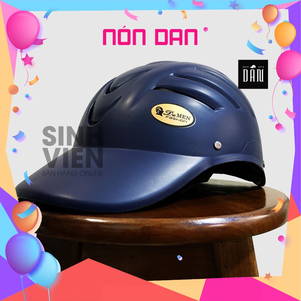 Combo 10 nón bảo hiểm kết xương cá - Nón bảo hiểm lưỡi thời trang cao cấp
