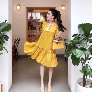 Váy lụa đuôi cá - mã bt11