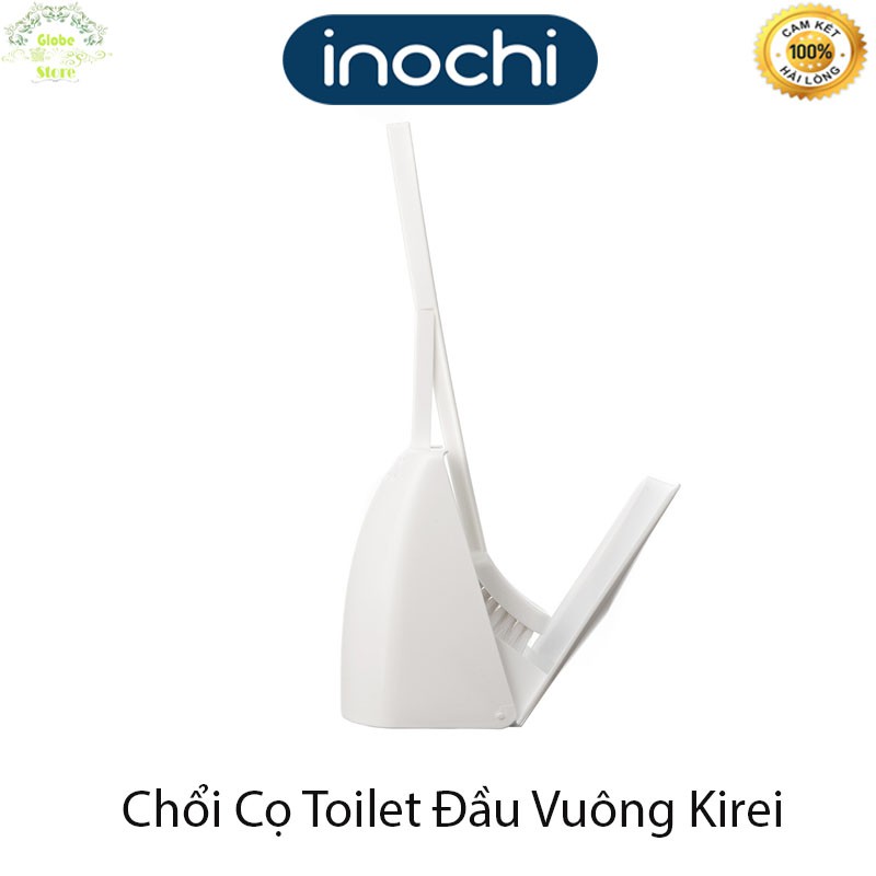 [INOCHI CHÍNH HÃNG] Chổi Cọ Toilet Đầu Vuông Kirei INOCHI Có Hộp Và Không Hộp